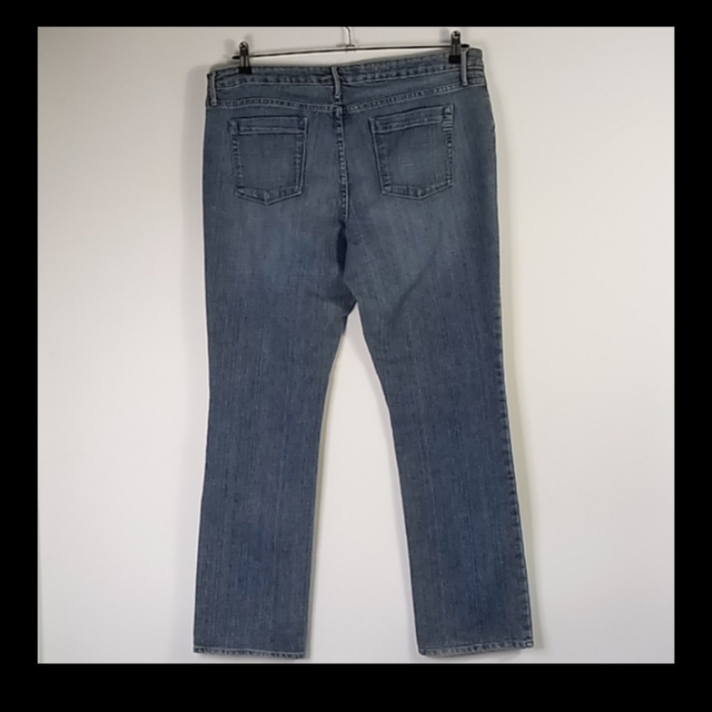 Vintage Route 66 Straight Leg Faded Blue Jeans Size 15/16